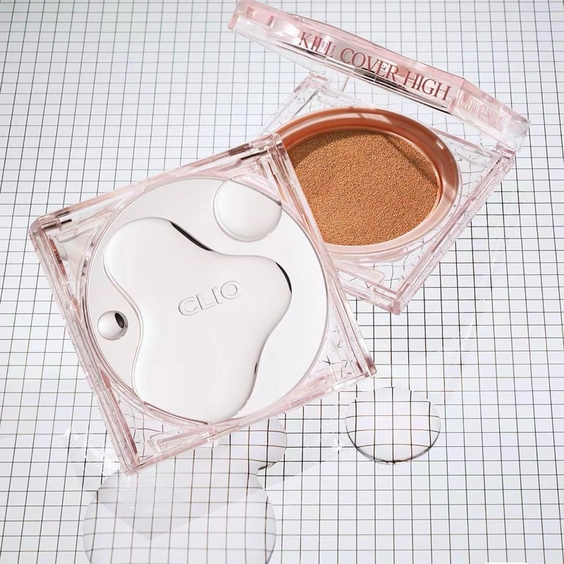 Cushion Che Phủ Toàn Bộ Lâu Trôi Cho Mọi Loại Da Cushion Clio Kill Cover High Glow 15g