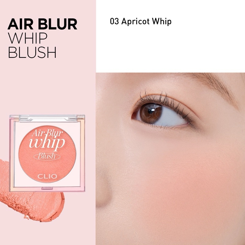 Phấn Má Hồng Dạng Thạch​​​​​​​ Clio Air Blur Whip Blush 3g