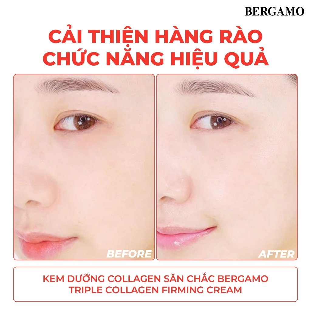 Kem Dưỡng Collagen Săn Chắc Bergamo Triple Collagen Firming Cream 50g