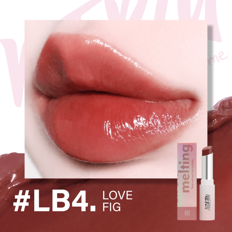 Son Dưỡng Ẩm Môi Có Màu Merzy Siren Melting Color Lip Balm 3g