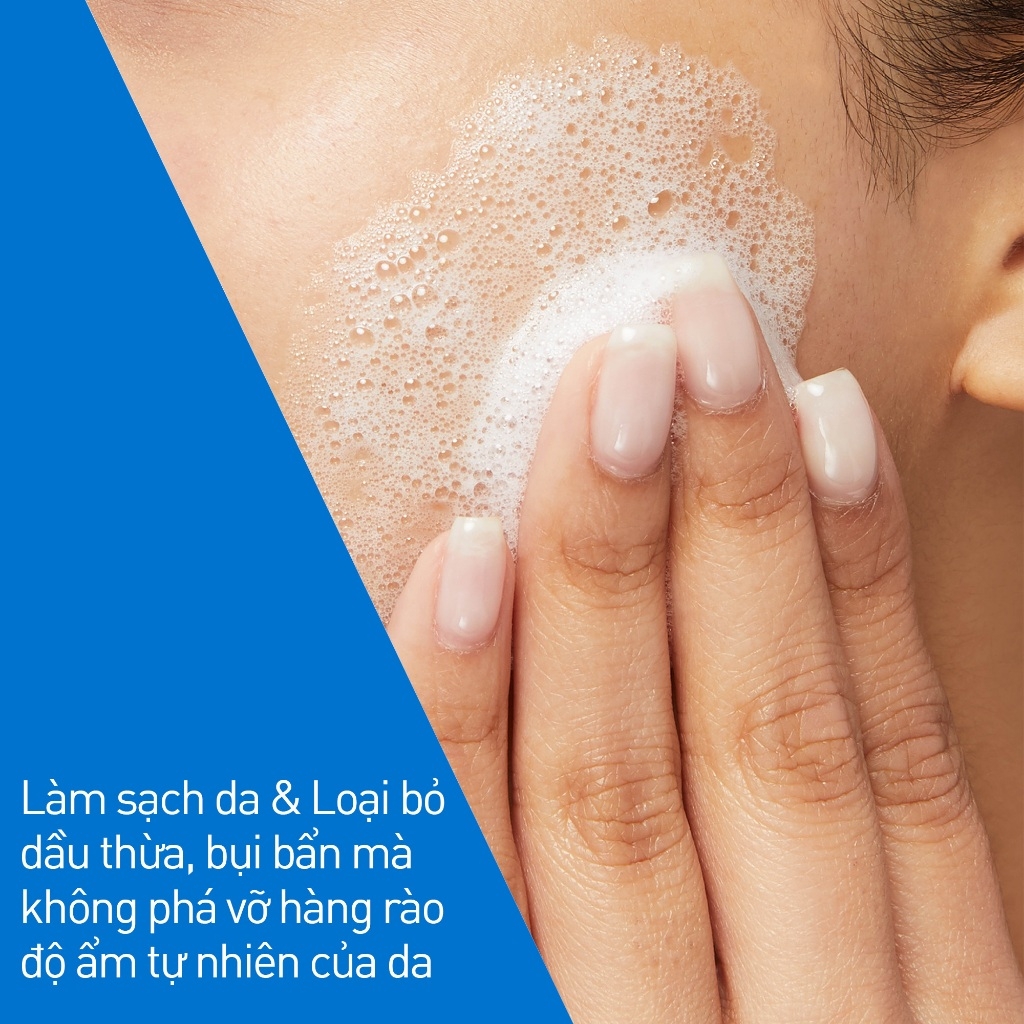 [Minisize] Sữa Rửa Mặt Cho Da Dầu CeraVe Foaming Facial Cleanser For Normal To Oily Skin 20ml 