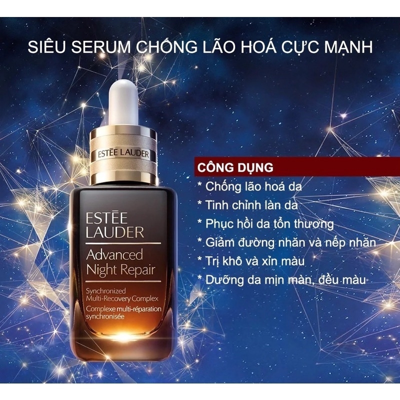 Tinh Chất Dưỡng Da Ban Đêm, Cấp Ẩm, Phục Hồi Estee Lauder 7ml