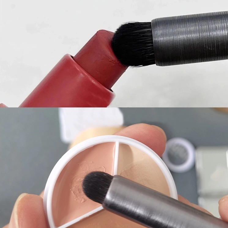 Cọ Son Môi Che Khuyết Điểm Kumo Cán Dài Đa Chức Năng
