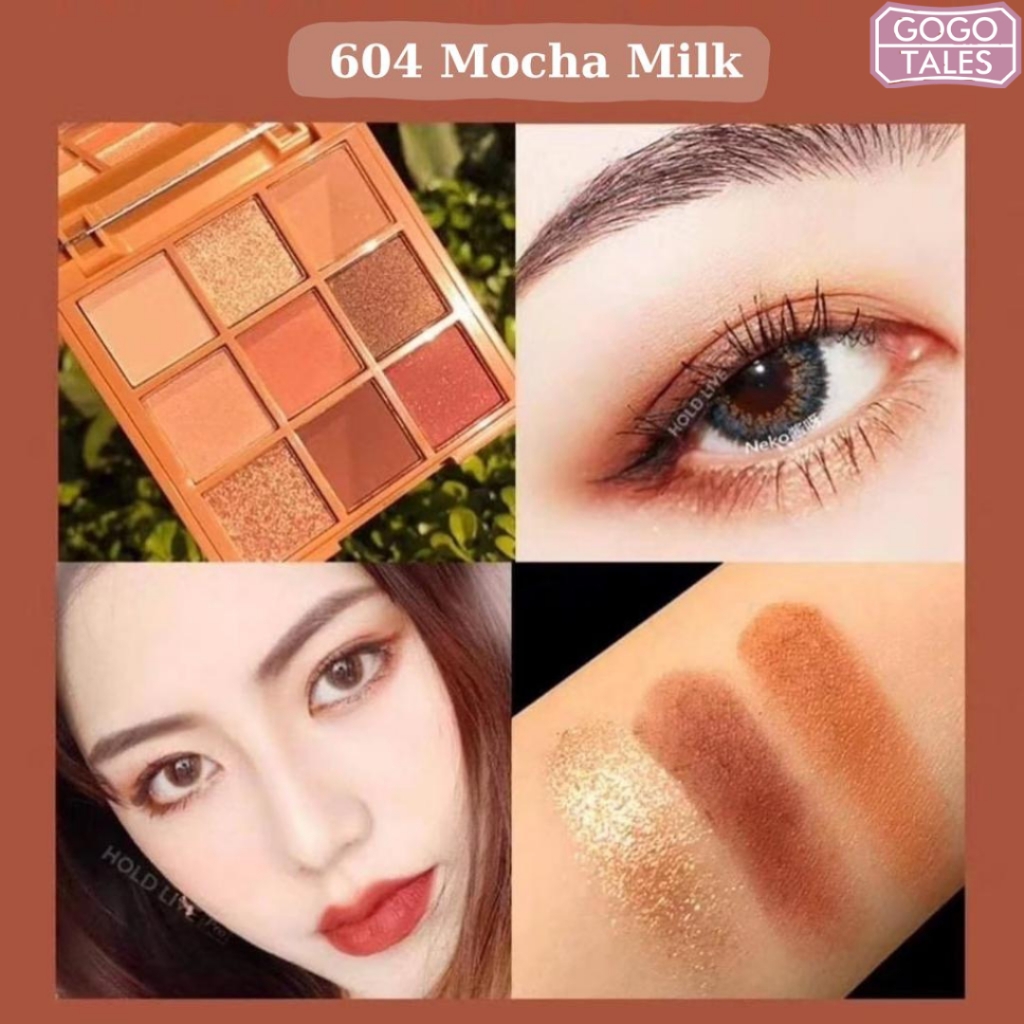Bảng Phấn Mắt 9 Ô Hold Live Pro Red Velvet Honey Eyeshadow 7g