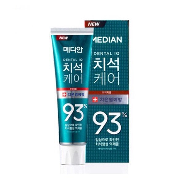 Kem Đánh Răng Giúp Trắng Răng, Giảm Ố, Loại Bỏ Mùi Hôi Median Dental IQ 93% Toothpaste 120g