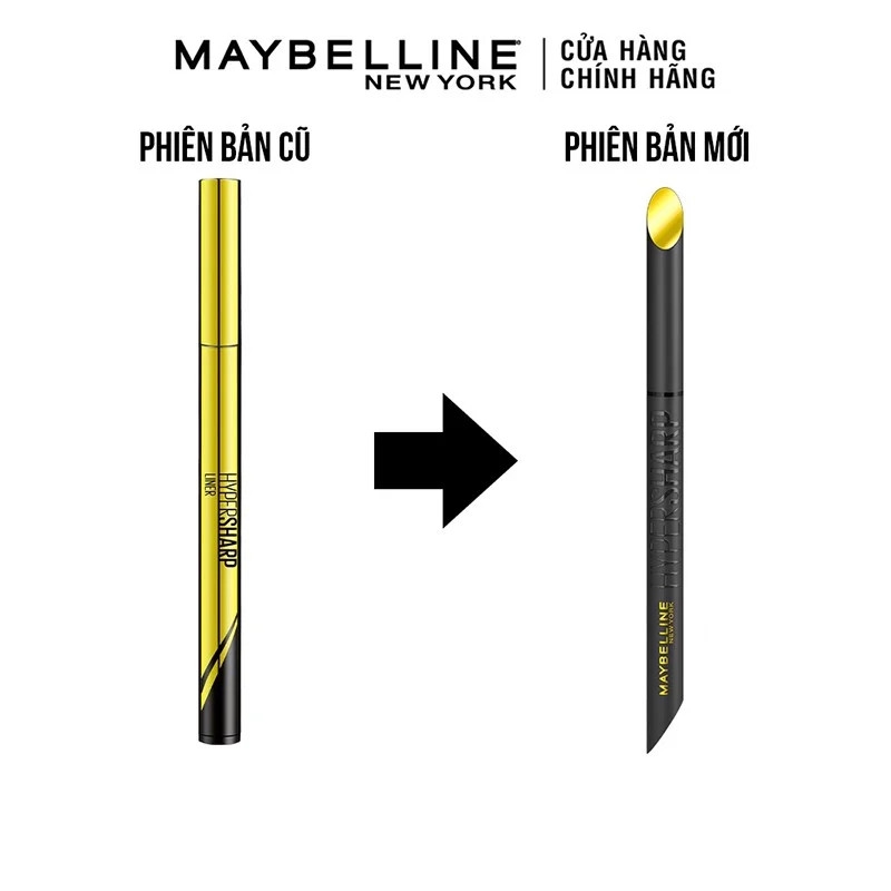 Bút Kẻ Mắt Nước Siêu Sắc Mảnh Maybelline New York Hyper Sharp Liner Extreme 0.4g