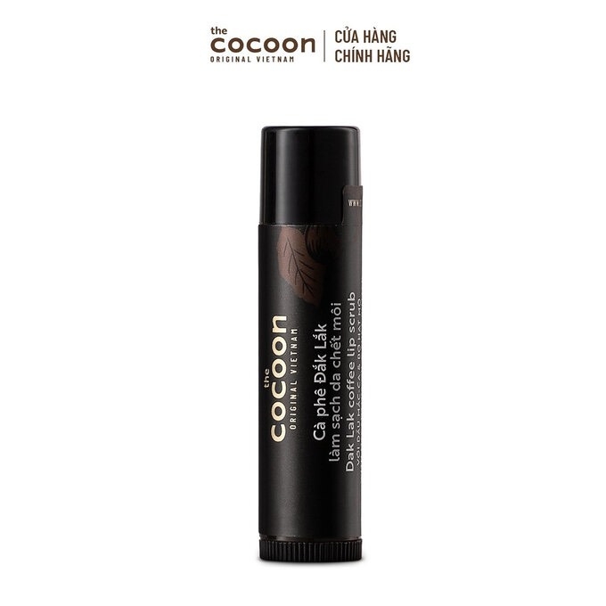 Tẩy Tế Bào Chết Môi Chiết Xuất Cà Phê Đắk Lắk The Cocoon Dak Lak Coffee Lip Scrub 5g