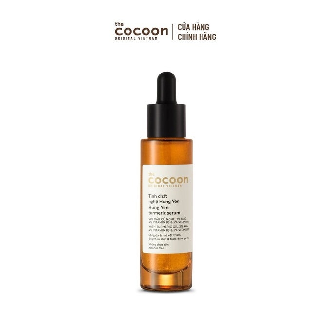 Tinh Chất Nghệ Hưng Yên Cocoon Hưng Yên Turmeric Serum 30ml