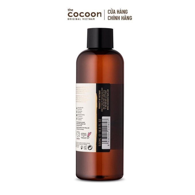 Nước Tẩy Trang Làm Sạch Dịu Nhẹ Chiết Xuất Bí Đao The Cocoon Winter Melon Micellar Water 500ml