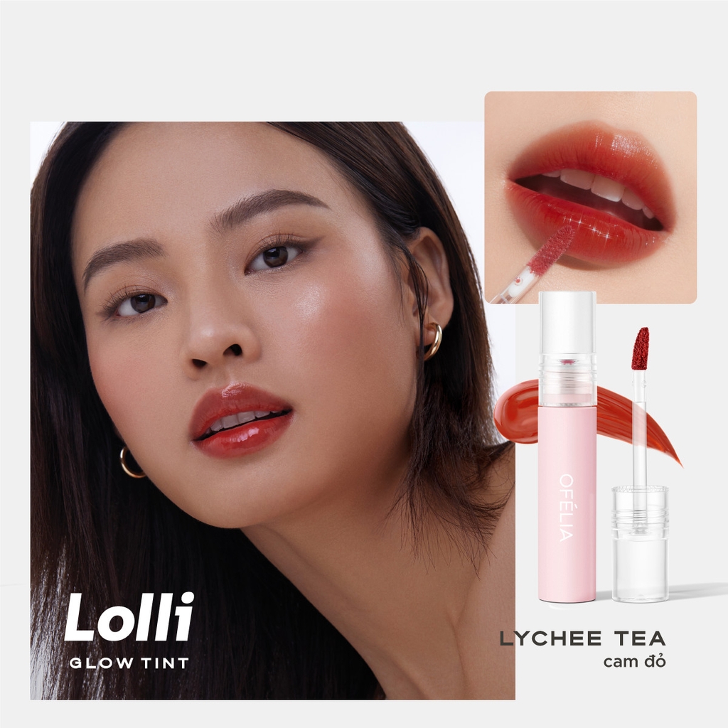 Son Tint Bóng OFÉLIA Lolli Glow Tint 3.9g