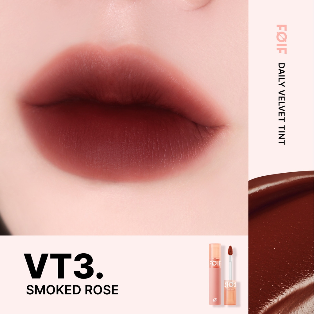 Son Kem Lì Hàn Quốc Thuần Chay, Mịn Mượt Lâu Trôi Foif Daily Velvet Tint 3g