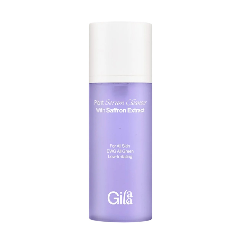 Sữa Rửa Mặt Dưỡng Trắng, Giảm Thâm, Đều Màu Da Gilaa Plant Serum Cleanser Saffron Extract 160g