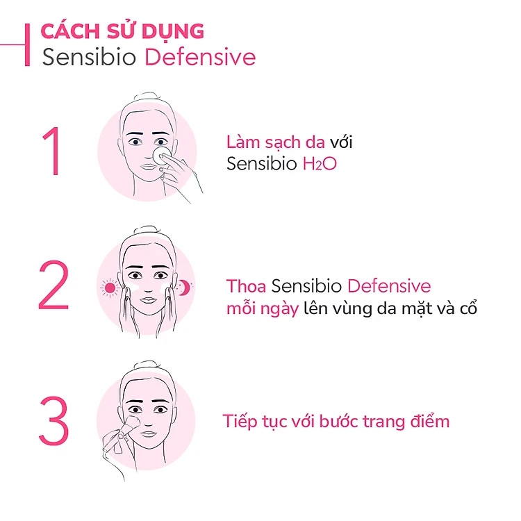 Kem Dưỡng Ẩm Làm Dịu Da, Phục Hồi Da Cho Da Nhạy Cảm Bioderma Sensibio Defensive Cream 40ml