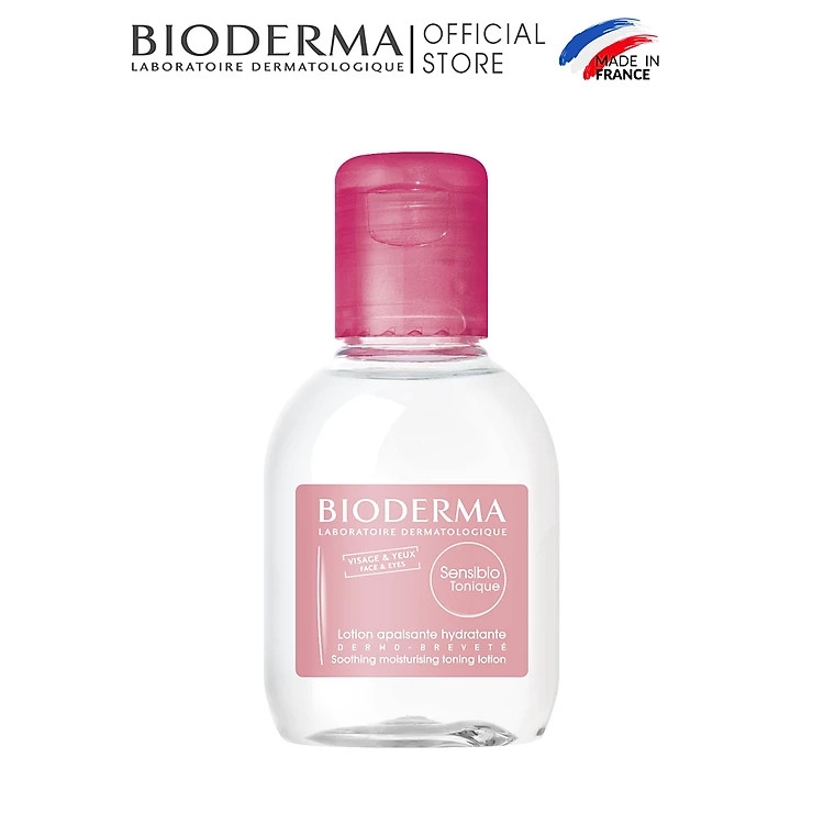 Nước Hoa Hồng Cho Da Nhạy Cảm Bioderma Sensibio Tonique 100ml