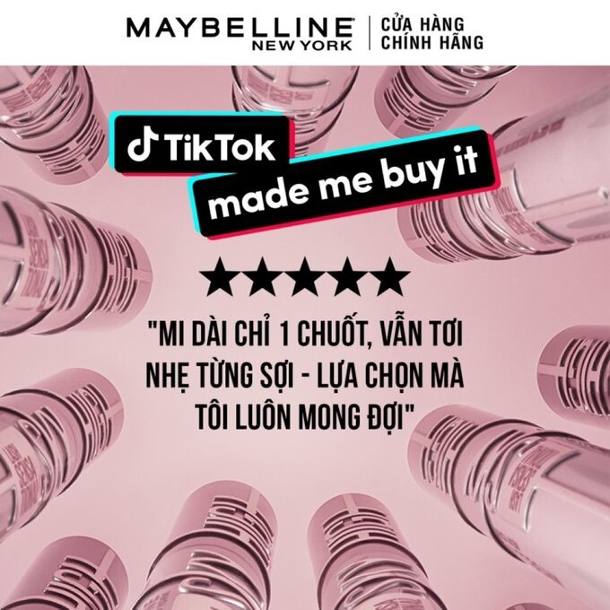 Mascara Tơi Dài Mi, Cho Mi Cong Dài Tự Nhiên Maybelline New York Lash Sensational Sky High Mascara 6ml