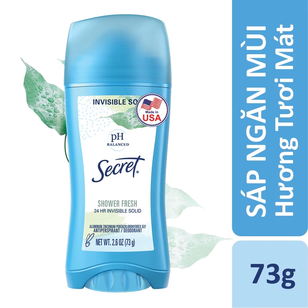 Sáp Khử Mùi Secret PH Balanced 73g
