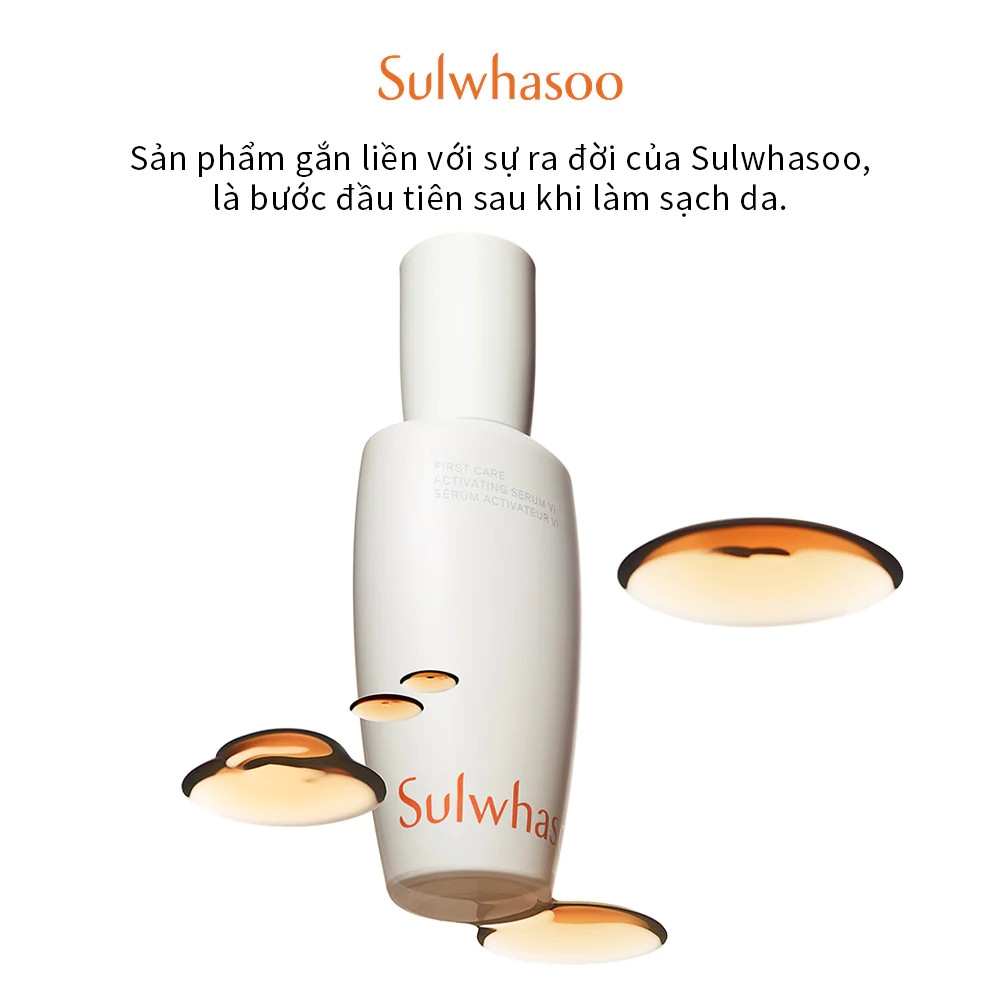 [Thế Hệ Mới 15ml] Tinh Chất Kích Hoạt Chống Lão Hoá Đầu Tiên Thế Hệ VI - Sulwhasoo First Care Activating Serum 6th Generation 15ml