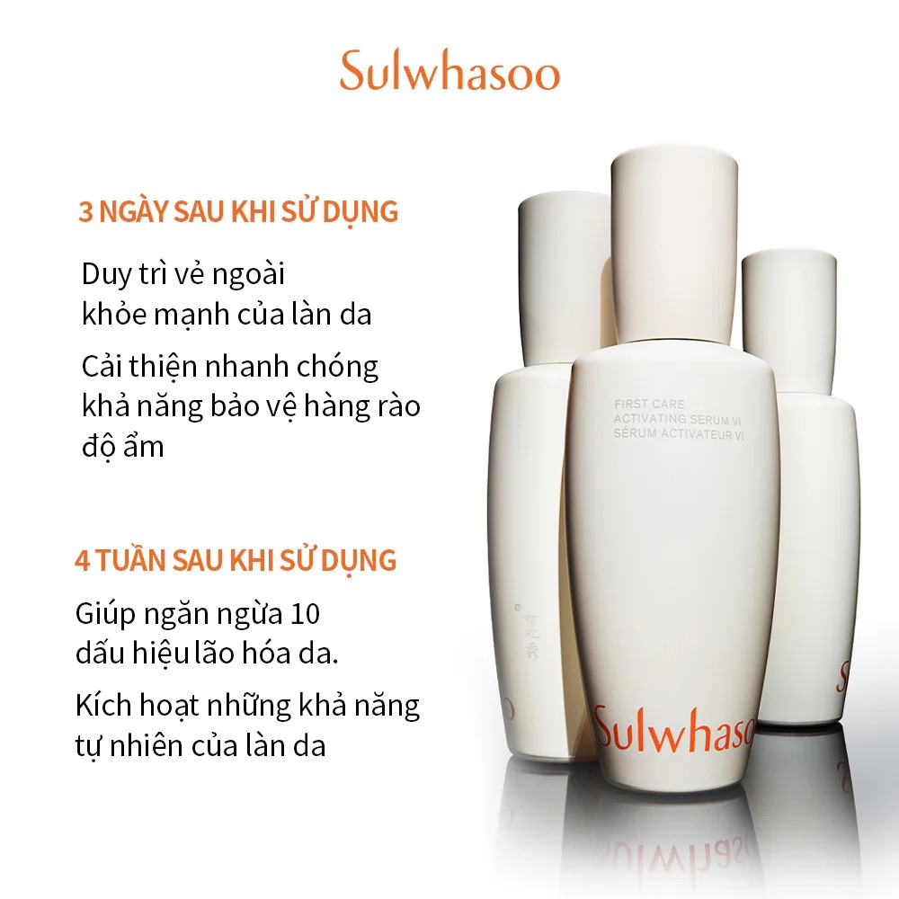 [Thế Hệ Mới 15ml] Tinh Chất Kích Hoạt Chống Lão Hoá Đầu Tiên Thế Hệ VI - Sulwhasoo First Care Activating Serum 6th Generation 15ml