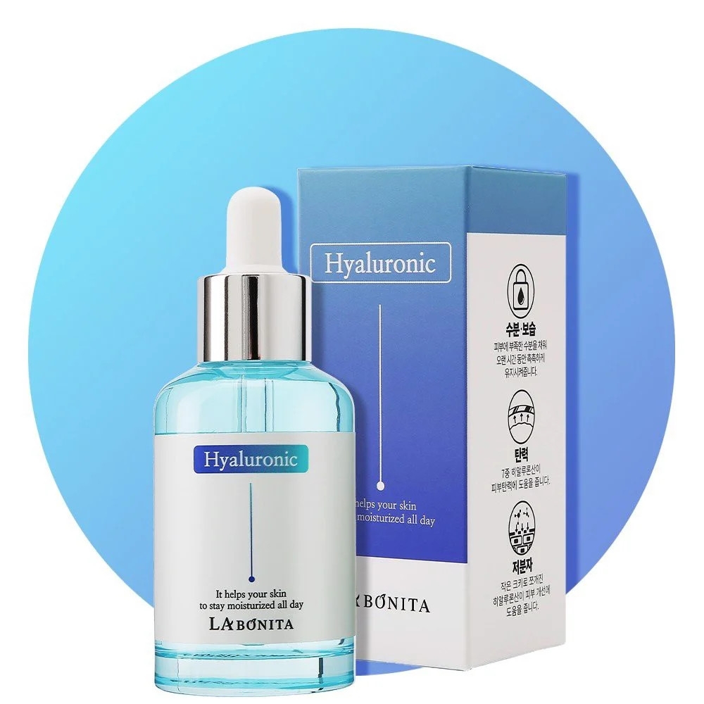 Tinh Chất Dưỡng Ẩm Sáng Da & Tăng Độ Đàn Hồi Da La Bonita Vital Hyaluronic Acid Serum 50ml