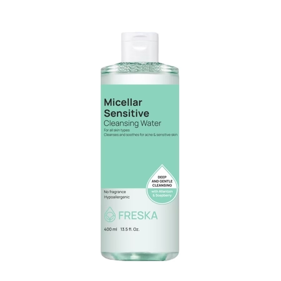 Nước Tẩy Trang Làm Sạch Sâu, Dưỡng Ẩm Freska Micellar Sensitive Cleansing Water 400ml
