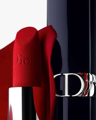 Son Thỏi Chất Nhung, Mịn Lì  Dior Rouge Velvet màu 999 3.5g