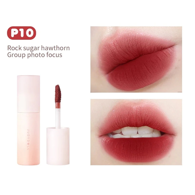 Son Kem Lì, Dưỡng Ẩm Judydoll Lip Mud Small Clay Matte Lip Glaze White Lipstick Naked Pink  3.3g