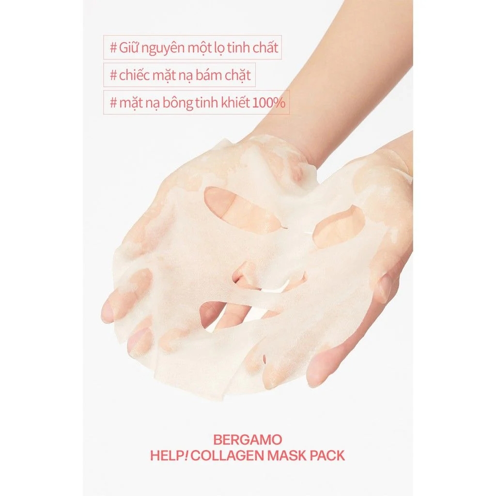 Mặt Nạ Bergamo Help Mask Pack 25ml