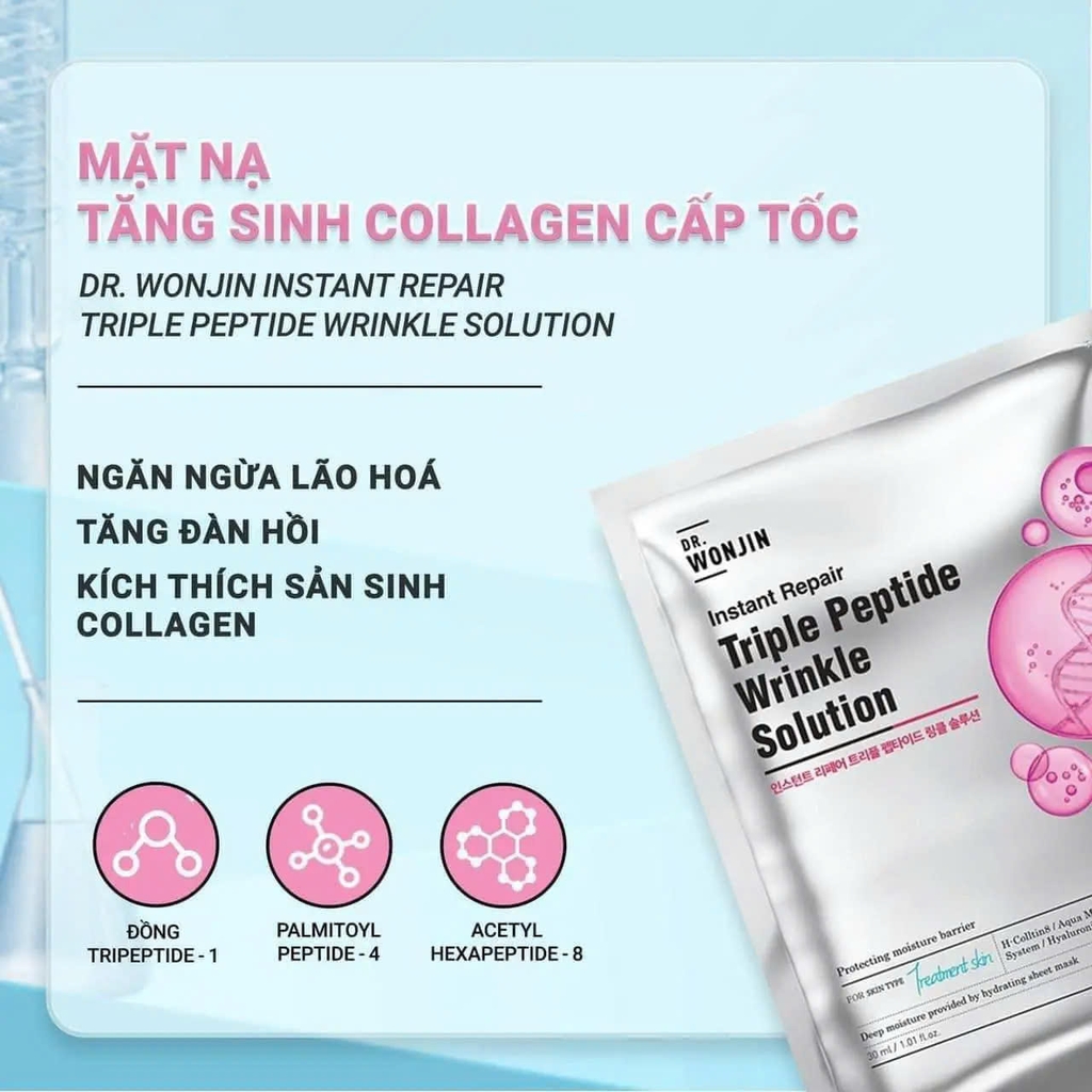 Mặt Nạ Wonjin Instant Repair Solution Sheet Mask 30ml