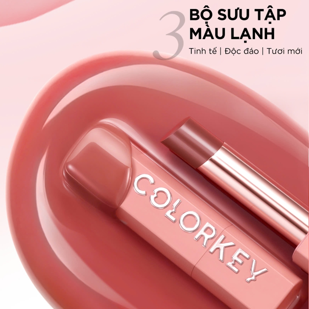 Son Dưỡng Colorkey Juicy Glow Lipstick 3g