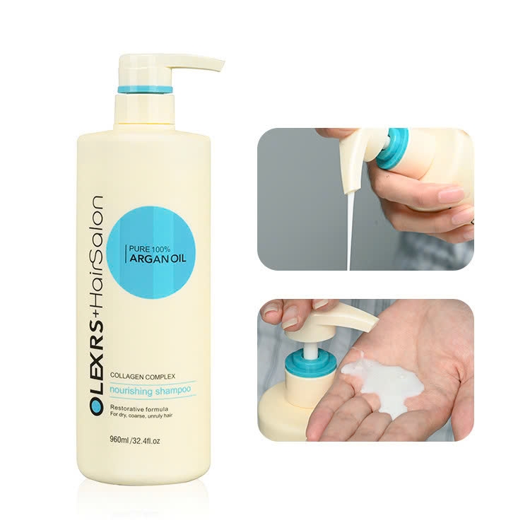 Dầu Gội Olexrs Argan Oil Collagen Hair Salon 500ml (LẺ CHAI)