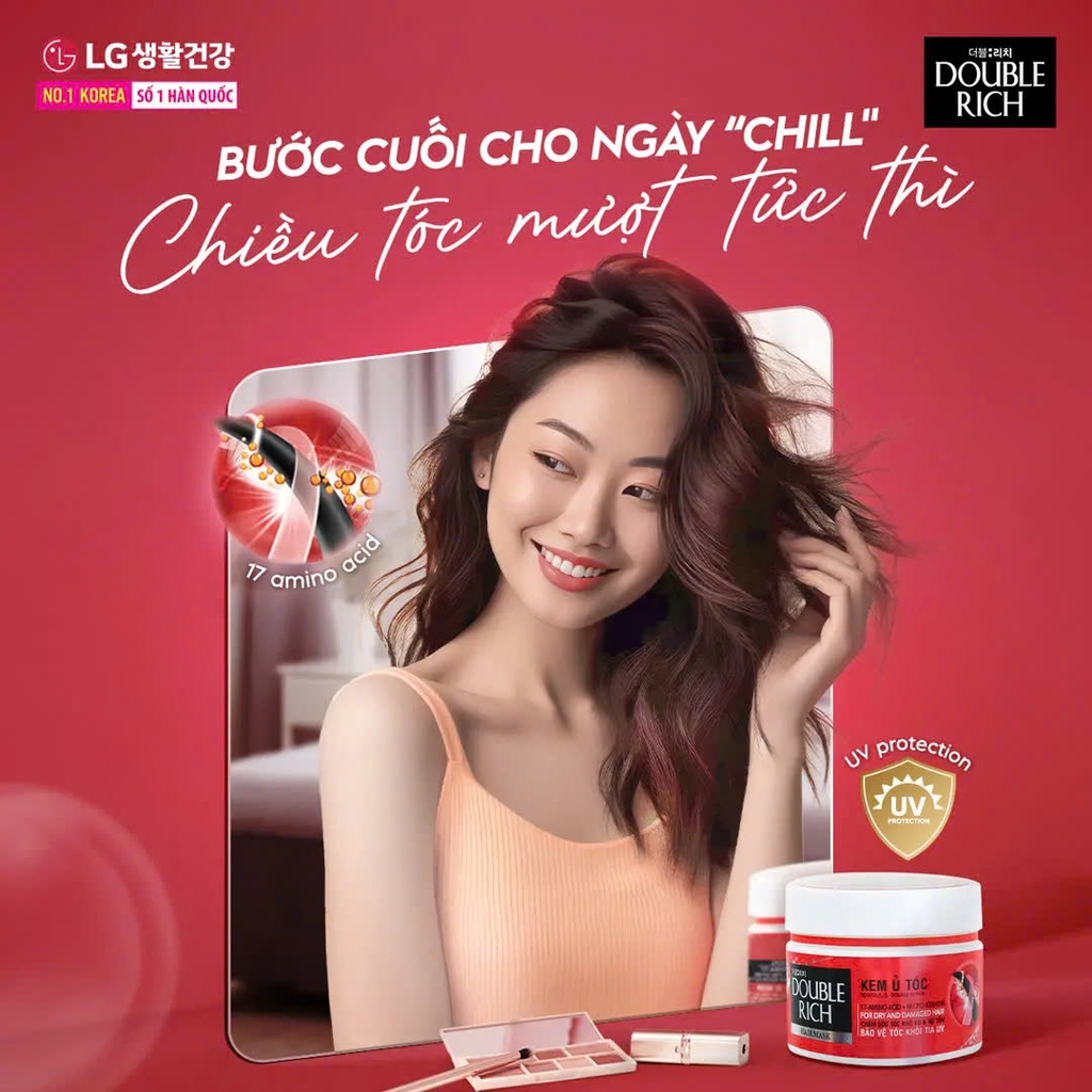Kem Ủ Tóc Double Rich Chăm Tóc Chuyên Sâu 150g