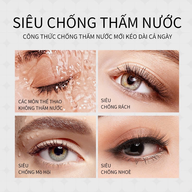 Mascara Zeesea All Day Waterproof Lengthening 6g