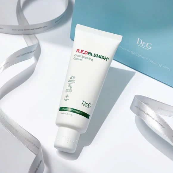 Kem Dưỡng Dr.G Red Blemish Clear Soothing Cream Minisize 30ml