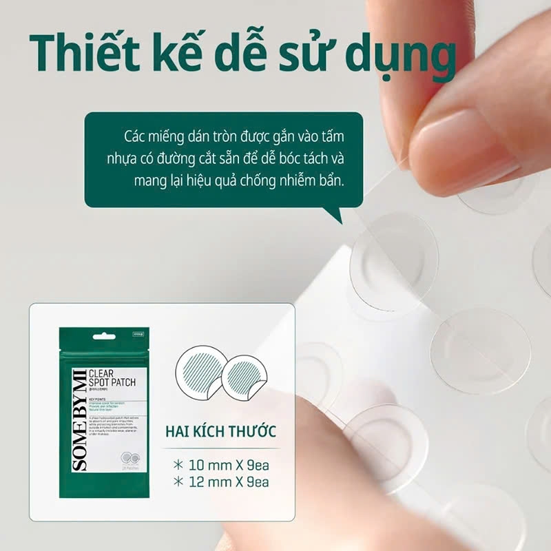 Miếng Dán Trị Mụn 