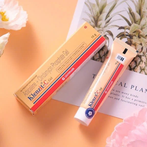 Gel Trị Mụn Trứng Cá Klenzit-C Adapalene + Clindamycin Phoshate Gel 15g