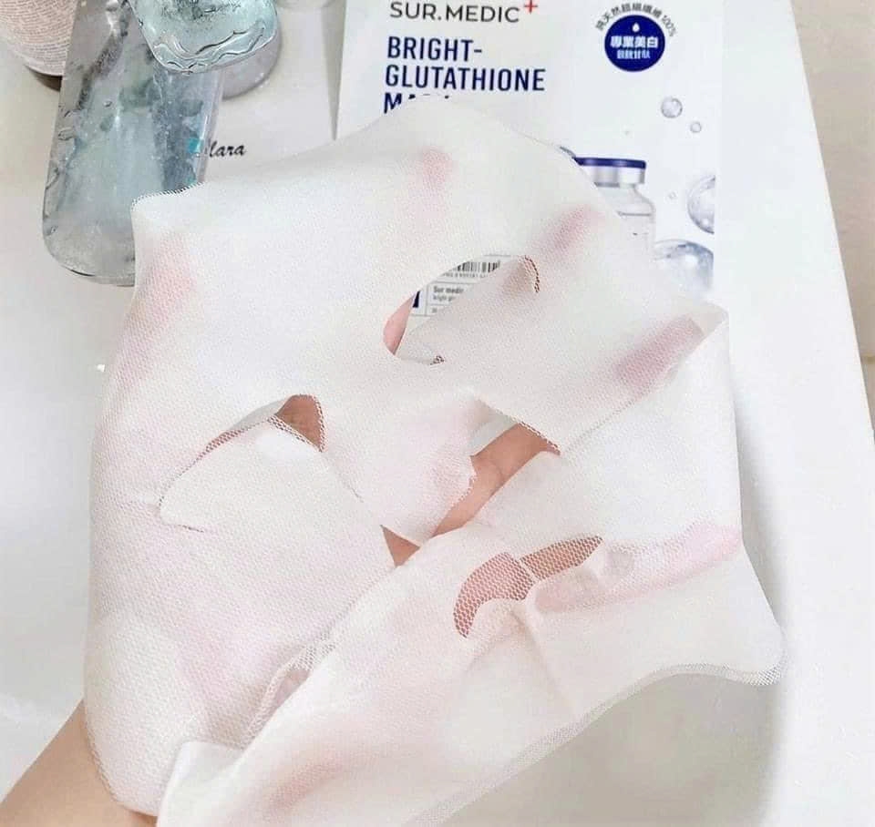 Mặt Nạ Dưỡng Trắng Da Chuyên Sâu Sur.Medic+ Bright Glutathione Mask 30g
