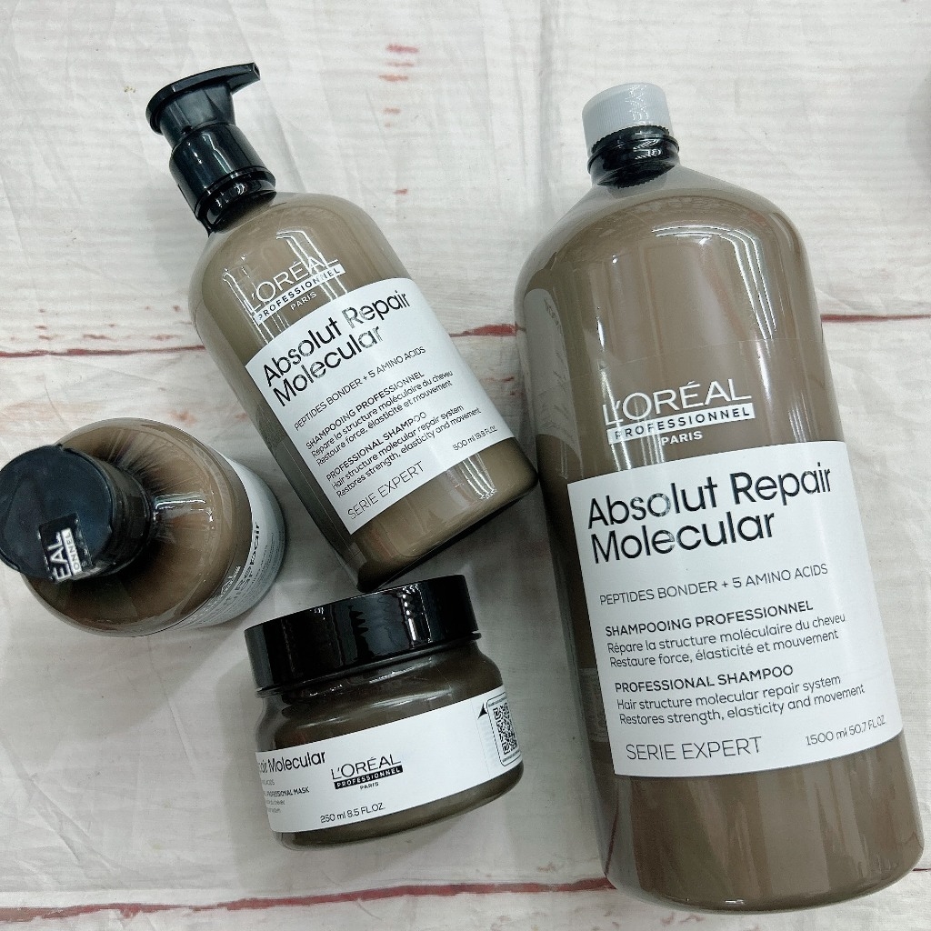 Bộ sản phẩm phục hồi chuyên sâu L'Oréal Professionnel Absolut Repair Molecular