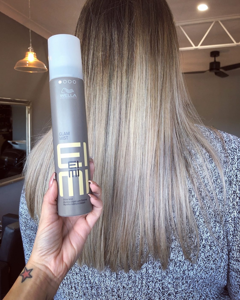 Xịt dưỡng bóng tóc Wella Professionals EIMI Glam Mist Shine Spray 200ml