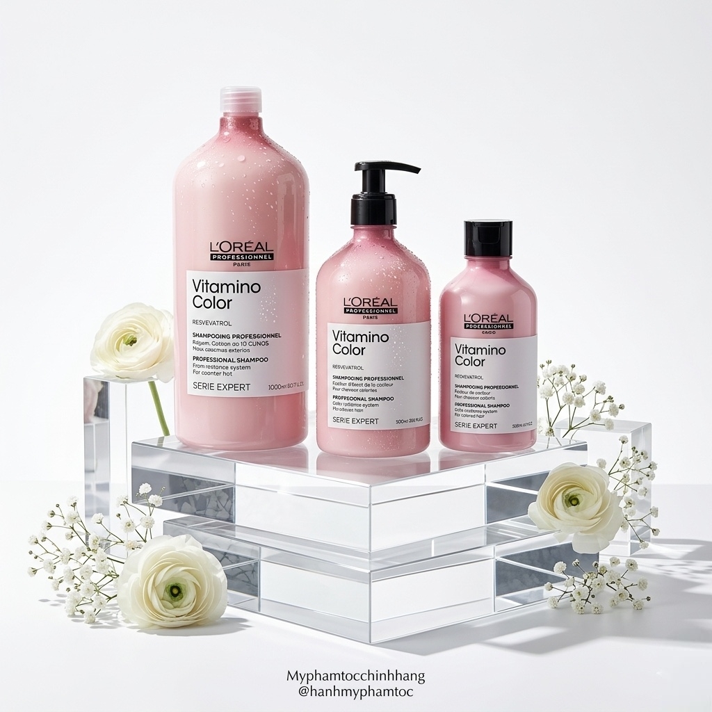 DẦU GỘI/XẢ CHO TÓC NHUỘM L'OREAL VITAMINO COLOR 1500ML/750ML