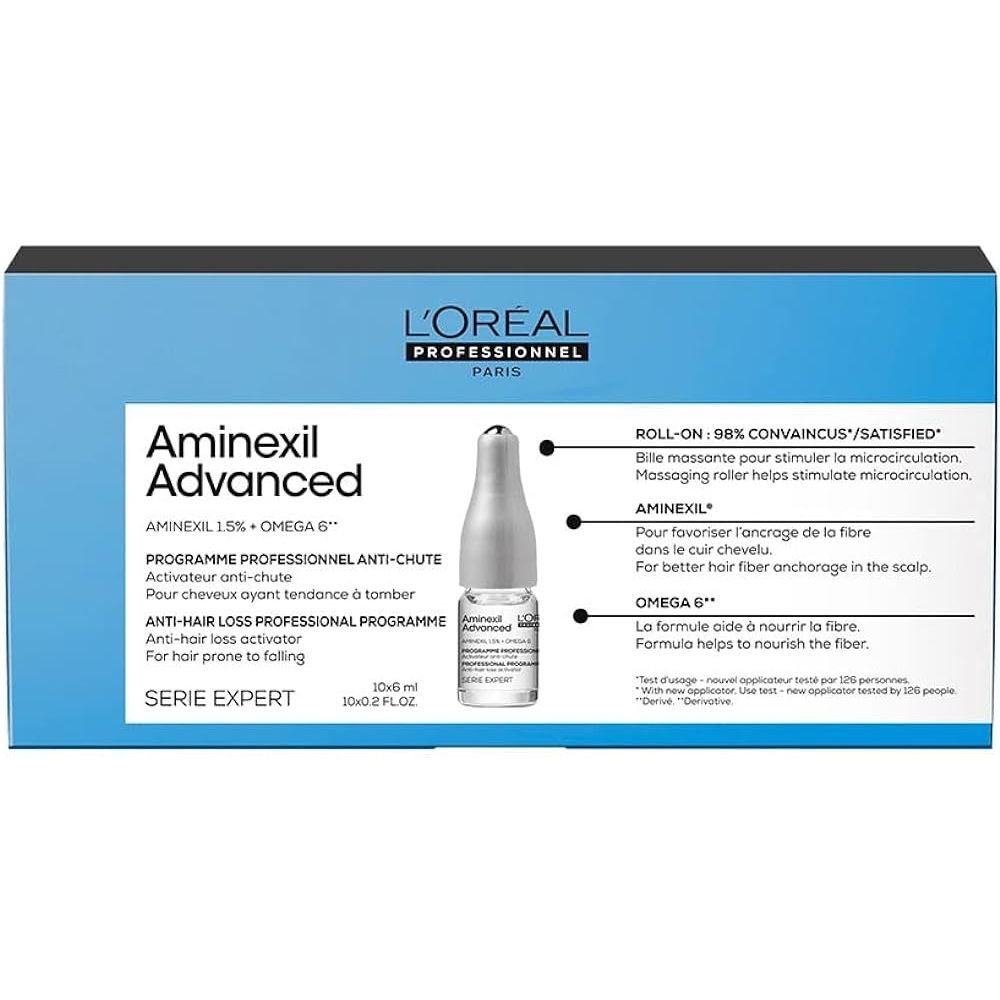 L'OREAL) Tinh chất đặc trị giảm rụng tóc Aminexil Advanced 10*6ml
