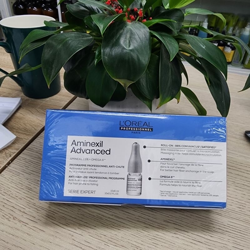 L'OREAL) Tinh chất đặc trị giảm rụng tóc Aminexil Advanced 10*6ml