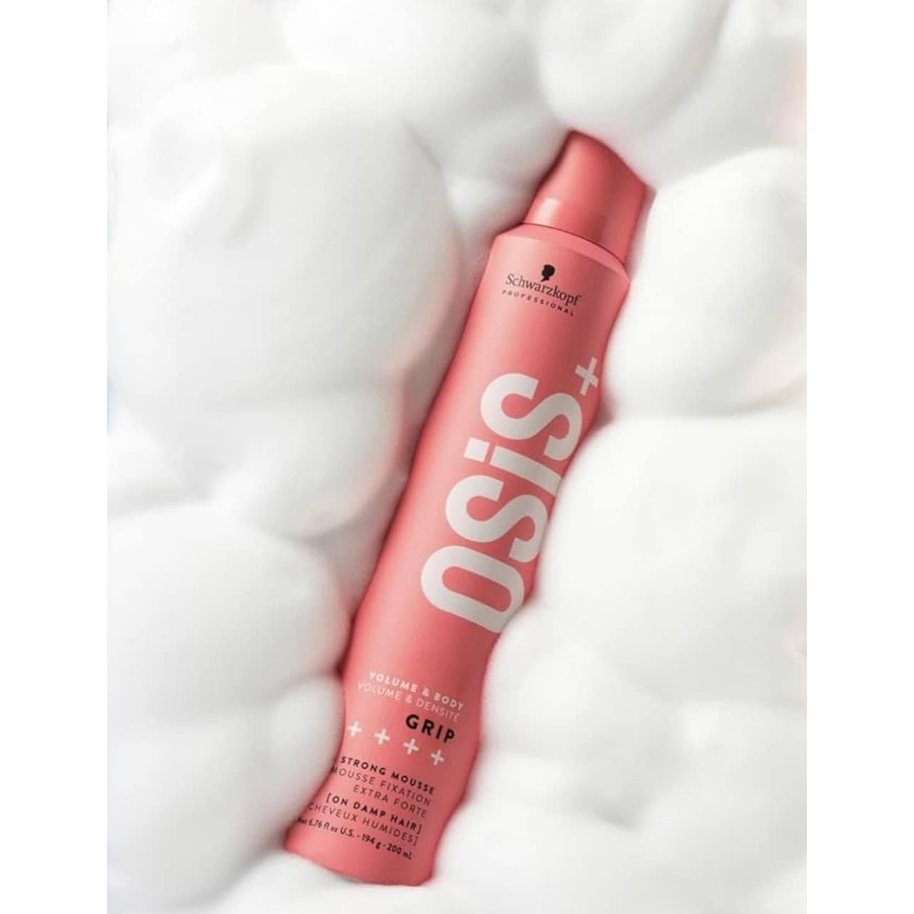 Mousse Giữ Nếp Và Tạo Độ Phồng Với Độ Giữ Nếp Siêu Cứng Osis Grip Extreme
