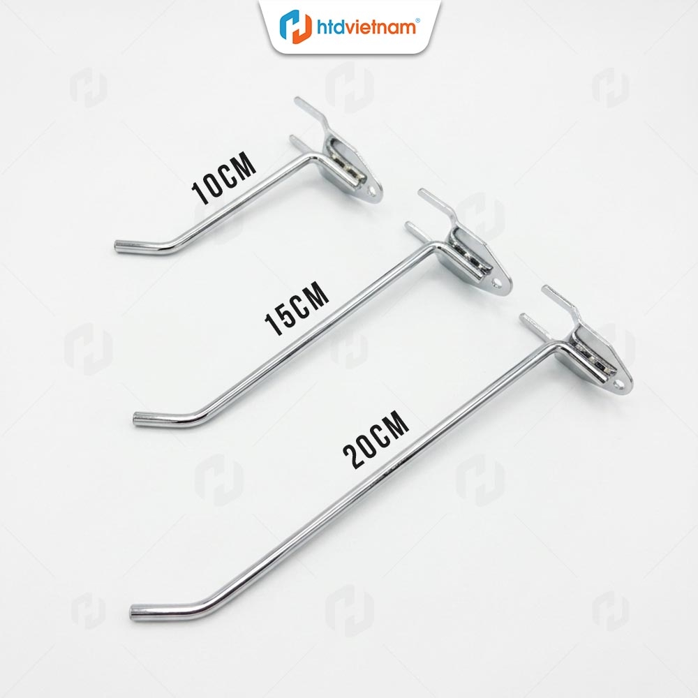 Các kích thước chiều dài 10cm 15cm 20cm của móc cài lỗ MT-T009