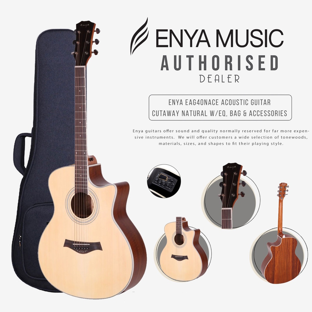 Đàn Guitar Acoustic Enya EAG 40C EQ