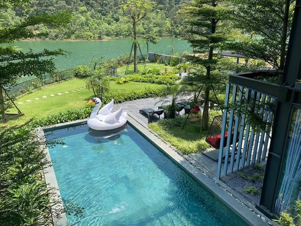 Biệt Thự Nhà Đảo, Hồ Đồng Đò, Sóc Sơn. Villa Tại Sóc Sơn - Thái An Travel
