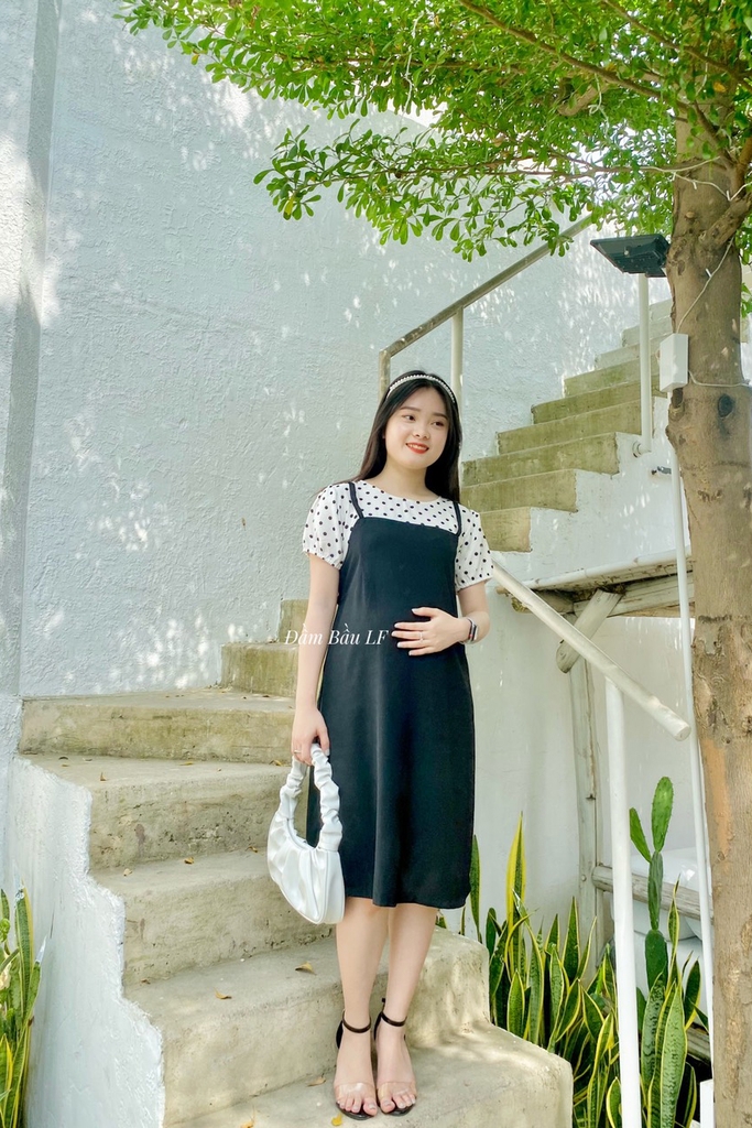 1# Váy Bầu Công Sở Hàn Quốc Cao Cấp (RẤT DỄ THƯƠNG)