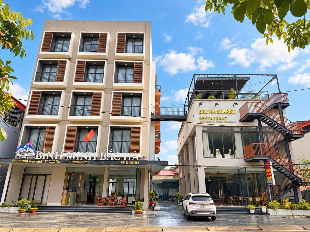 Xây dựng trọn gói khách sạn 3 sao Bình Minh Bắc Hà Lào Cai