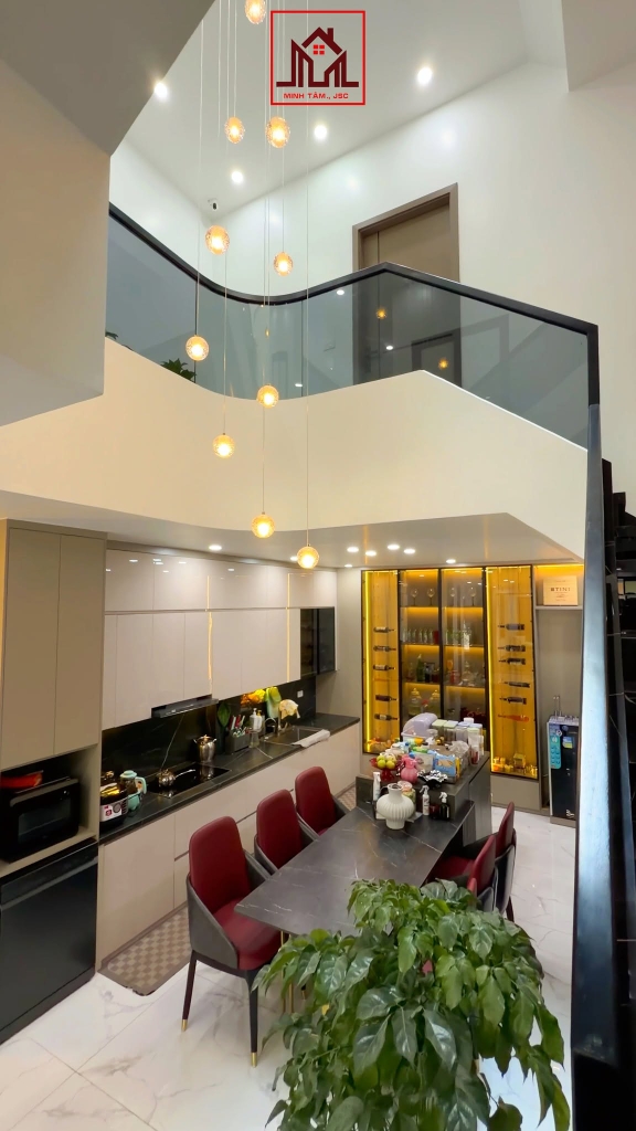 Không gian bếp nhà phố hiện đại tại Lào Cai