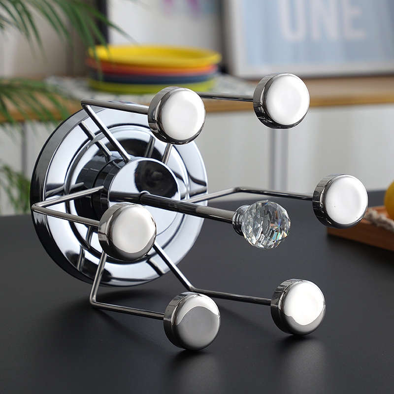 Giá úp cốc đế xoay Silver