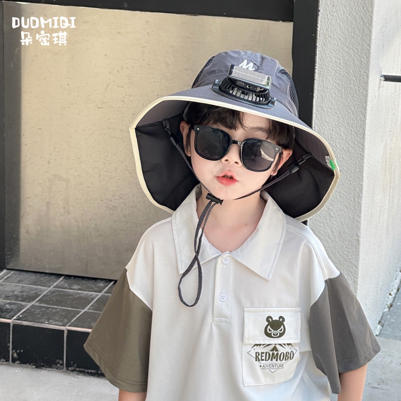 Mũ trẻ em quạt năng lượng MZ-1986